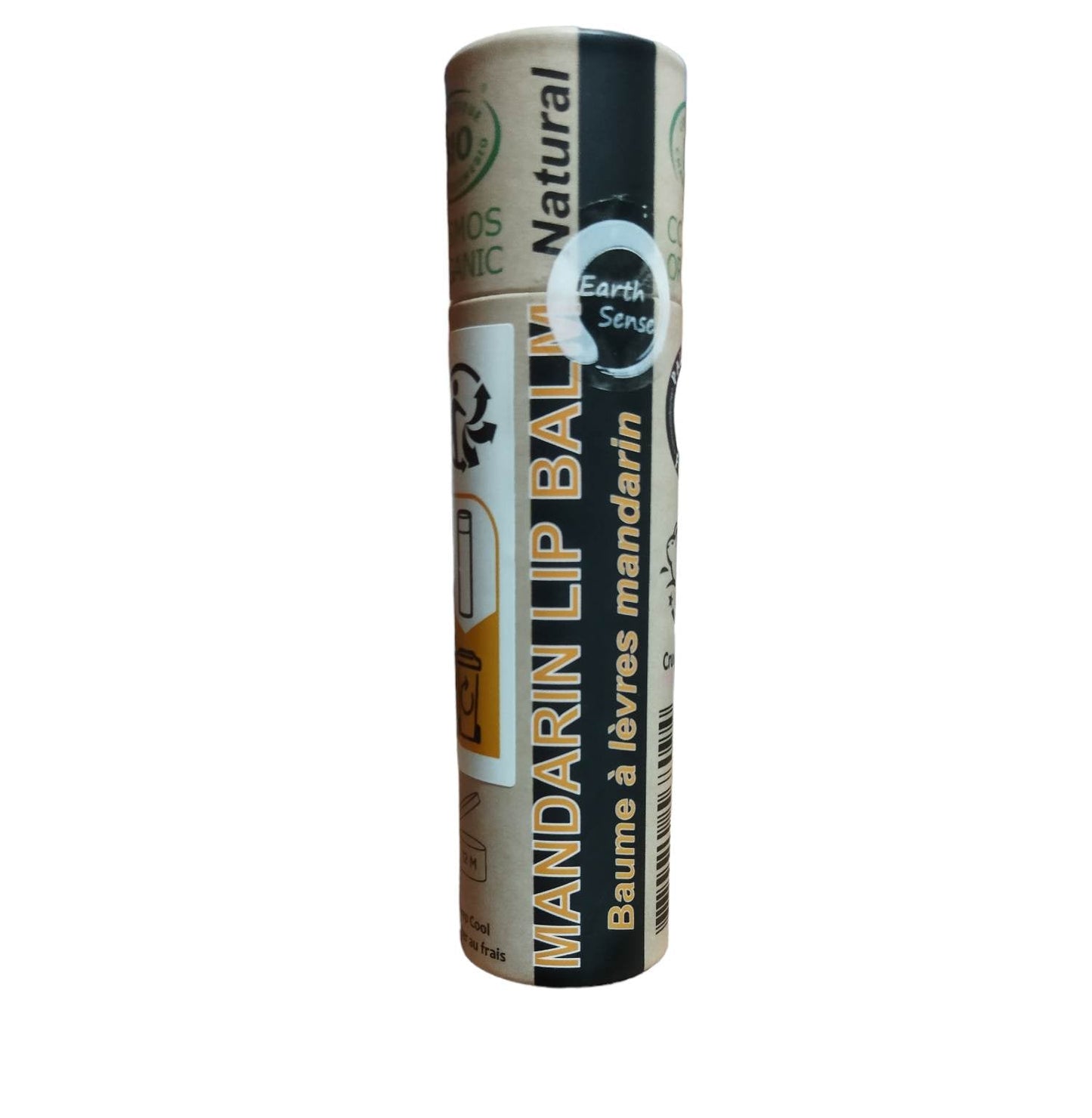 Organski balzam za usne sa arganovim uljem 15ml Mandarina