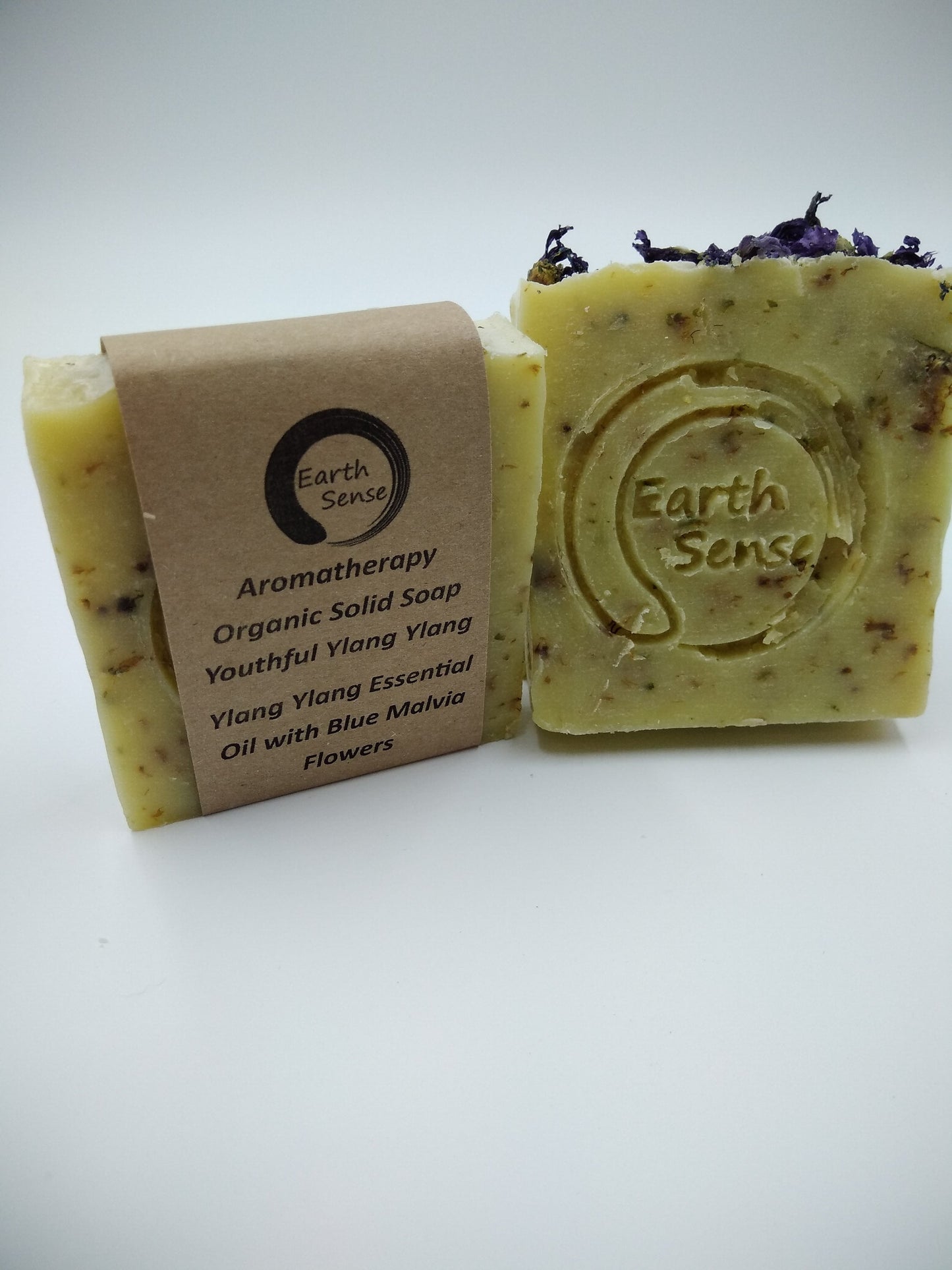 Earth Sense Organics - Organski sapun s ylang ylangom i plavim cvjetovima 90g
