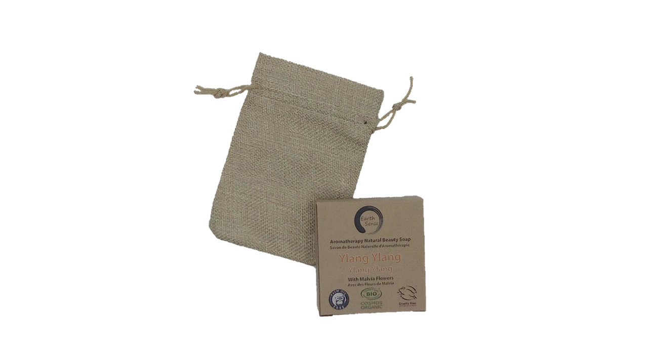 Earth Sense Organics - Organski sapun s ylang ylangom i plavim cvjetovima 90g