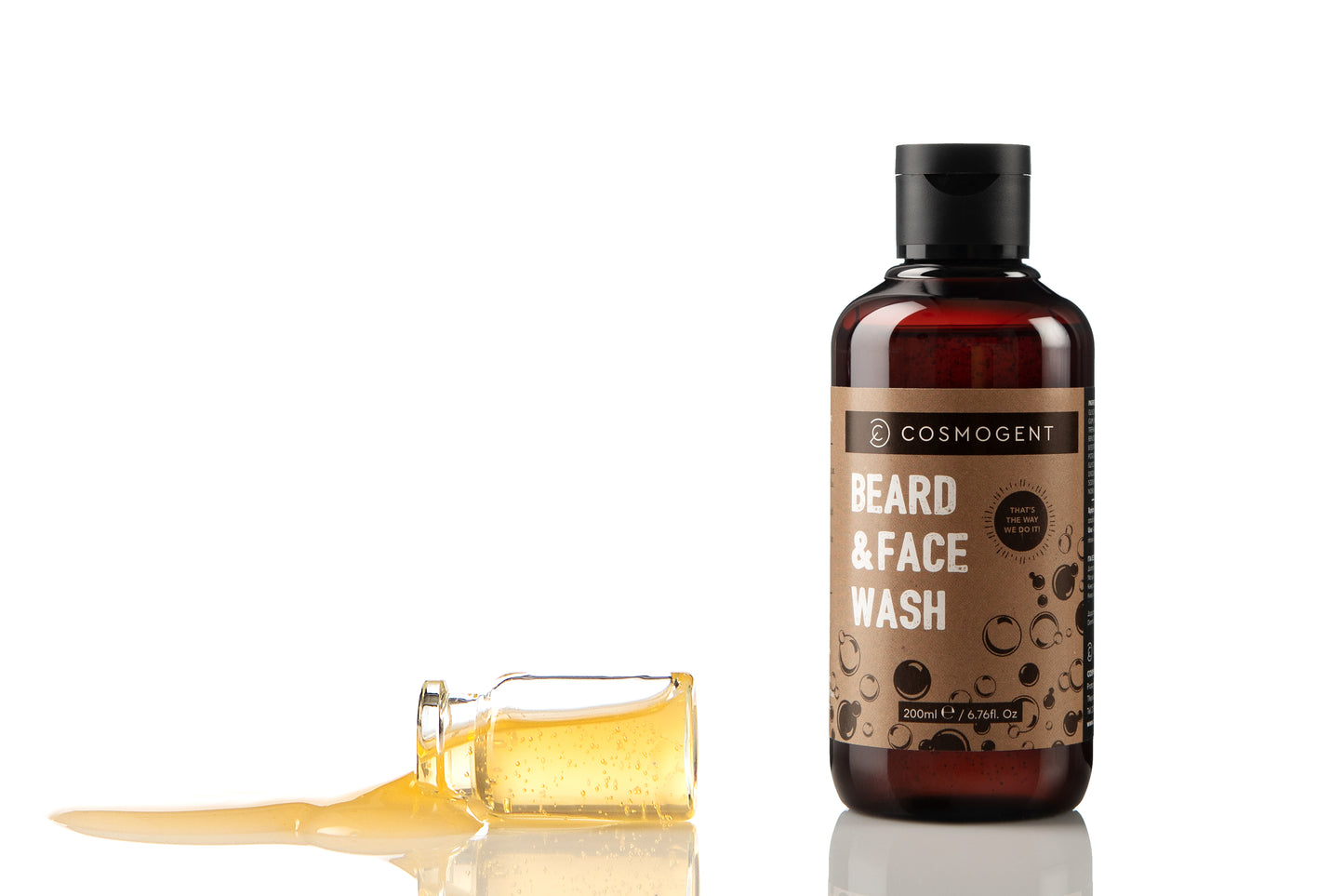 COSMOGENT Šampon za pranje brade i kože ispod brade – 200ml