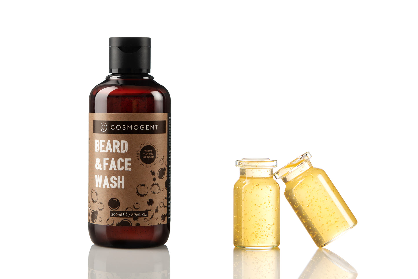 COSMOGENT Šampon za pranje brade i kože ispod brade – 200ml