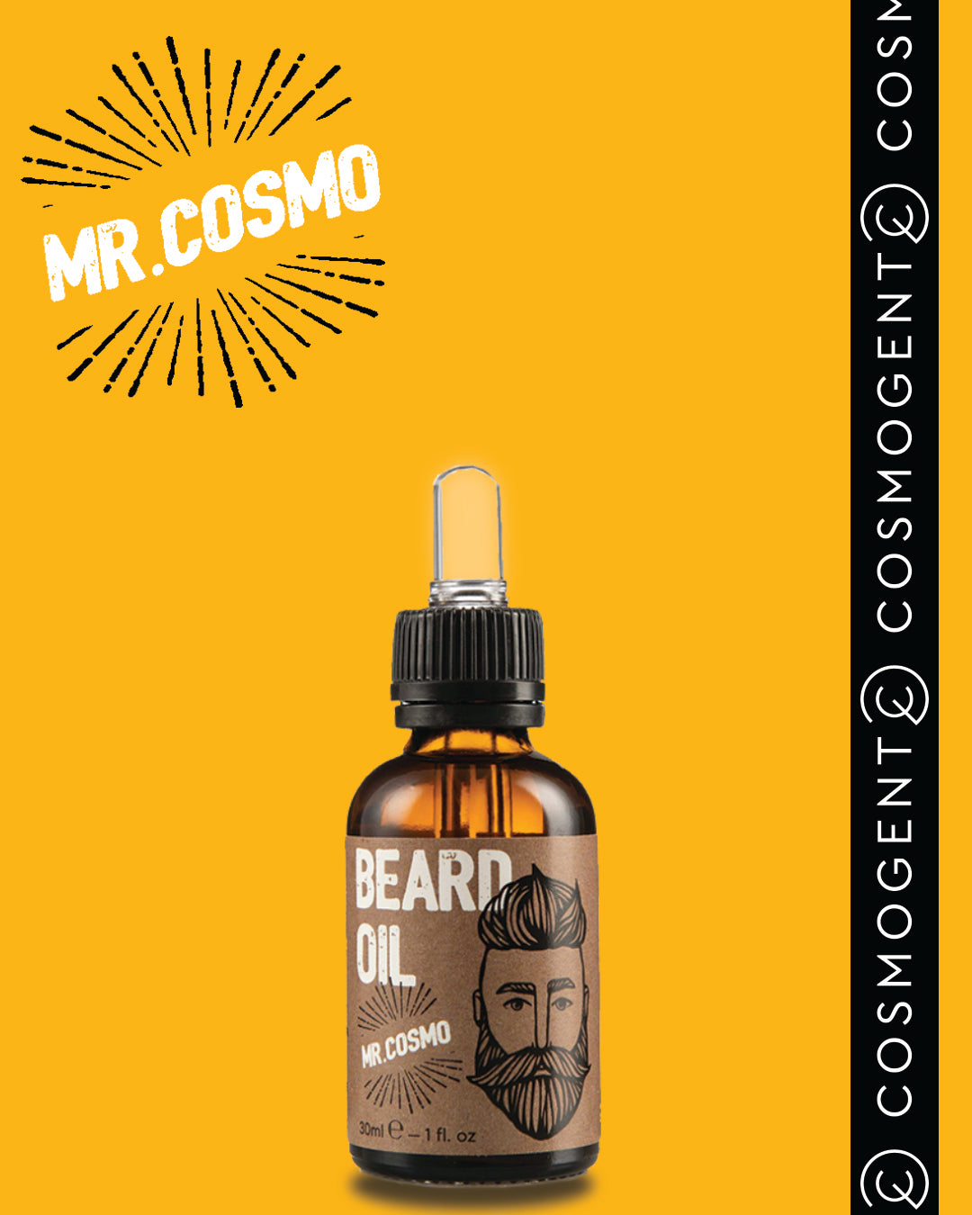 COSMOGENT - MR. COSMO Ulje za bradu Mango&Menta – 30ml